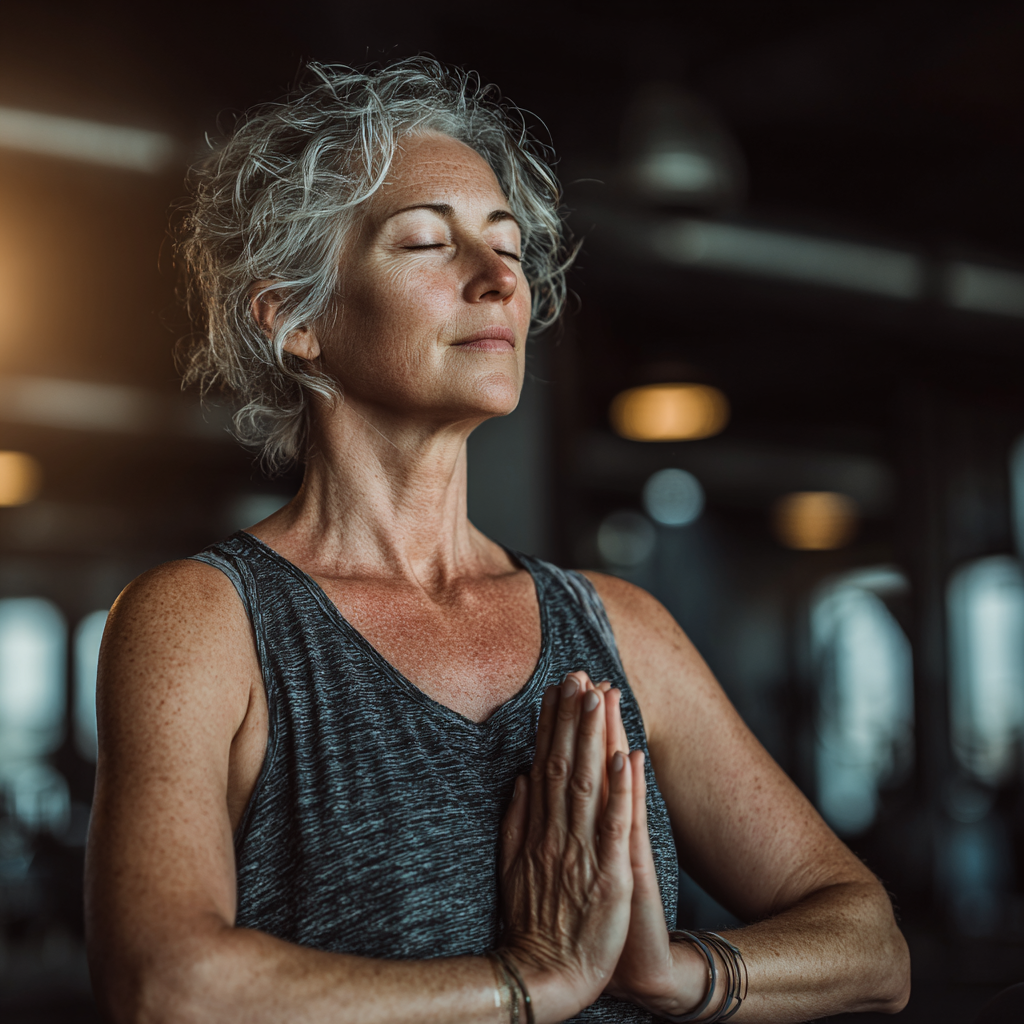 Людина в стані глибокої медитації